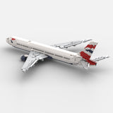 MOC-222551 American 777-300er Passenger Aircraft Building Blocks Set(2248PCS) - cubertime