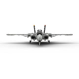 MOC-223761 1/35 Scale （V3）F-14 Carrier-Capable Fighter Building Blocks Set (2443PCS) - cubertime