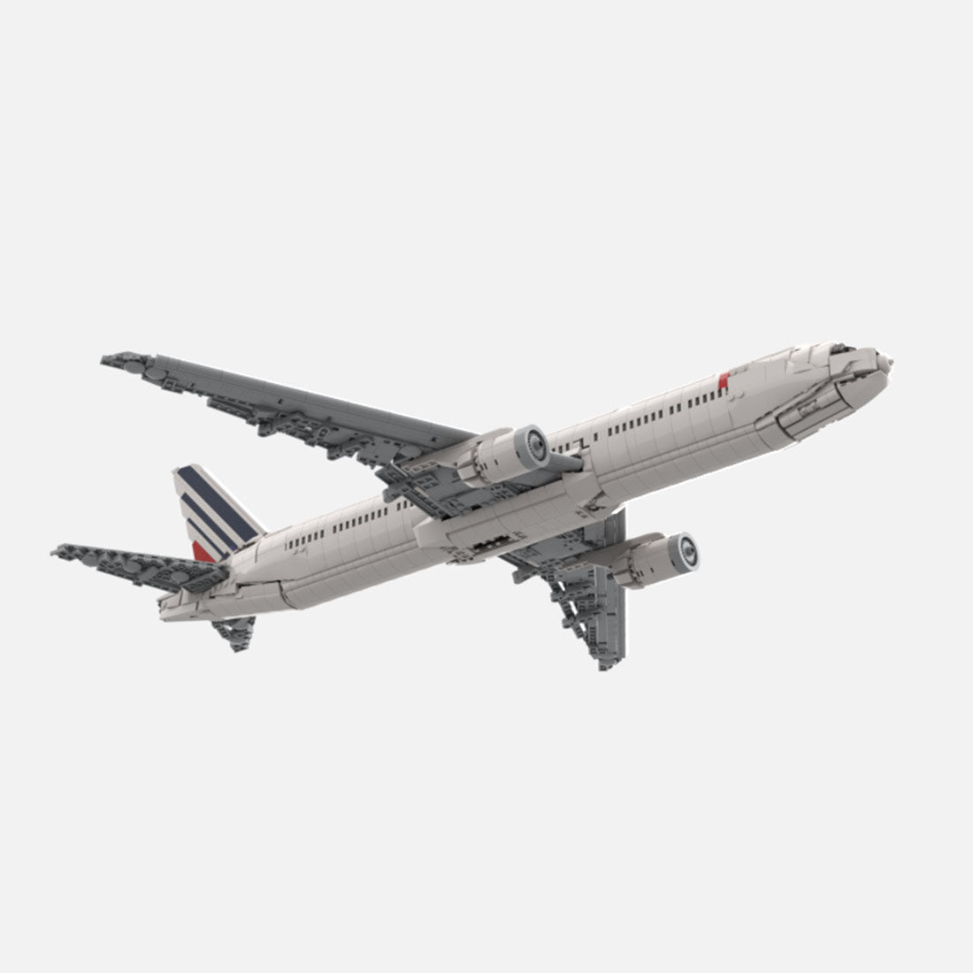MOC-225643 French 777-300er Passenger Aircraft Building Blocks Set(2206PCS) - cubertime