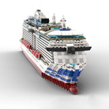 MOC-226256 1:400 Scale Royal Princess Cruise Ship Super Flagship Building Blocks Set（4595PCS）- cubertime