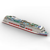 MOC-226256 1:400 Scale Royal Princess Cruise Ship Super Flagship Building Blocks Set（4595PCS）- cubertime