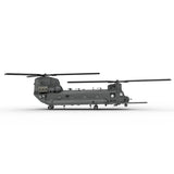 MOC-227856 1/35 Scale Heavy Lift Transport Helicopter Building Blocks Set - cubertime