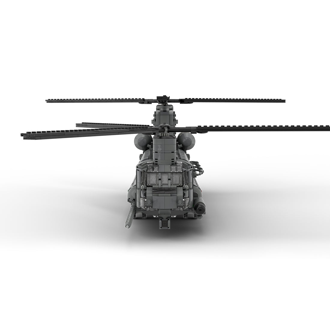 MOC-227856 1/35 Scale Heavy Lift Transport Helicopter Building Blocks Set - cubertime