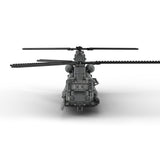 MOC-227856 1/35 Scale Heavy Lift Transport Helicopter Building Blocks Set - cubertime
