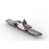 MOC-229007 USS Freedom (LCS-1) Camouflage Freedom-Class Littoral Combat Ship Building Blocks Set(1090PCS), Naval Ship Series - cubertime