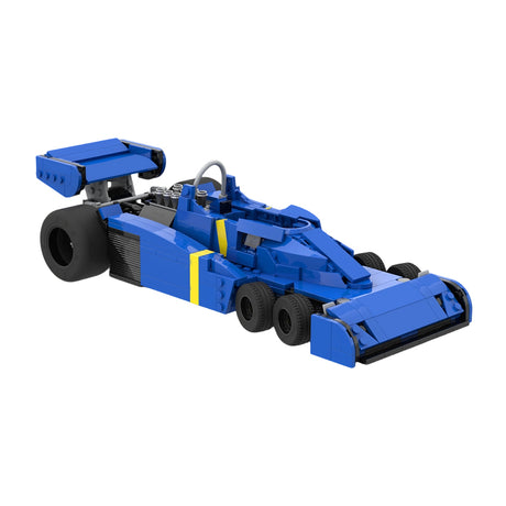 MOC-229746 Tyrrell P34 Six-Wheeler 1976 F1 Race Car Model Building Blocks Set(808PCS) - cubertime