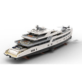 MOC-230069 1/38 Scale Ultra Yacht Building Blocks Set(47836PCS) - cubertime