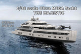 MOC-230069 1/38 Scale Ultra Yacht Building Blocks Set(47836PCS) - cubertime