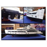 MOC-230069 1/38 Scale Ultra Yacht Building Blocks Set(47836PCS) - cubertime