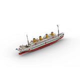 MOC-234627 HMHS Britannic White Star Line Olympic-Class Hospital Ship Building Blocks Set(3483PCS), Ocean Liner Series - cubertime
