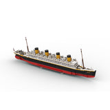 MOC-235582 1/300 Scale RMS Olympic White Star Line Olympic-Class Building Blocks Set(3441PCS),  Ocean Liner Series - cubertime