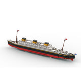 MOC-237068 RMMV Oceanic White Star Line Unfinished Building Blocks Set(3973PCS), Ocean Liner Series - cubertime