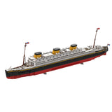 MOC-237068 RMMV Oceanic White Star Line Unfinished Building Blocks Set(3973PCS), Ocean Liner Series - cubertime