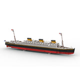 MOC-237068 RMMV Oceanic White Star Line Unfinished Building Blocks Set(3973PCS), Ocean Liner Series - cubertime