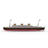 MOC-237068 RMMV Oceanic White Star Line Unfinished Building Blocks Set(3973PCS), Ocean Liner Series - cubertime