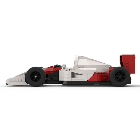 MOC-247636 McLaren MP4/6 1991 F1 Race Car Model Building Blocks Set(866PCS) - cubertime