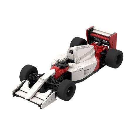 MOC-247636 McLaren MP4/6 1991 F1 Race Car Model Building Blocks Set(866PCS) - cubertime