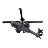 MOC-254665 1/70 Scale US Attack Helicopter Building Block MOC Set(236PCS), Military Helicopter Model Kit - cubertime