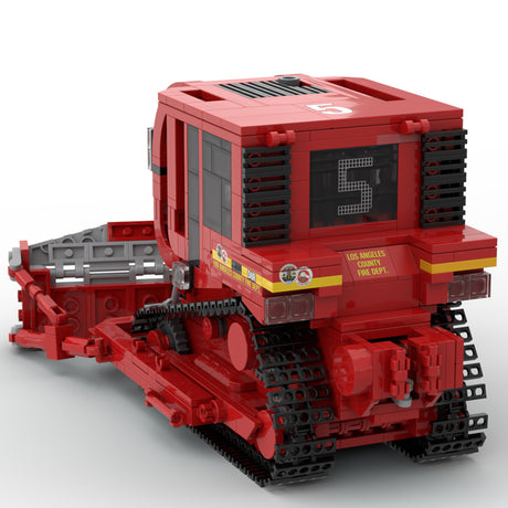 MOC-257804 Heavy Duty Lowboy Transport Truck Building Block Set(1803PCS) - cubertime