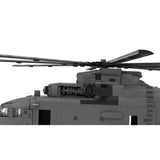 MOC-259238 1/35 Scale Soviet Mi-26 Heavy Transport Helicopter Building Block Set(4328PCS/Dynamic Version) - cubertime