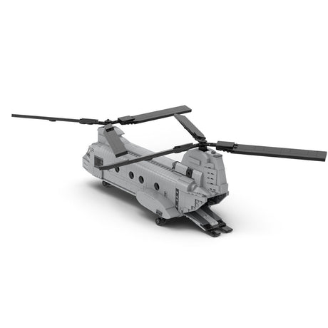 MOC-25924 CH-46 Sea Knight Military Model Building Blocks Set (1208PCS) - cubertime