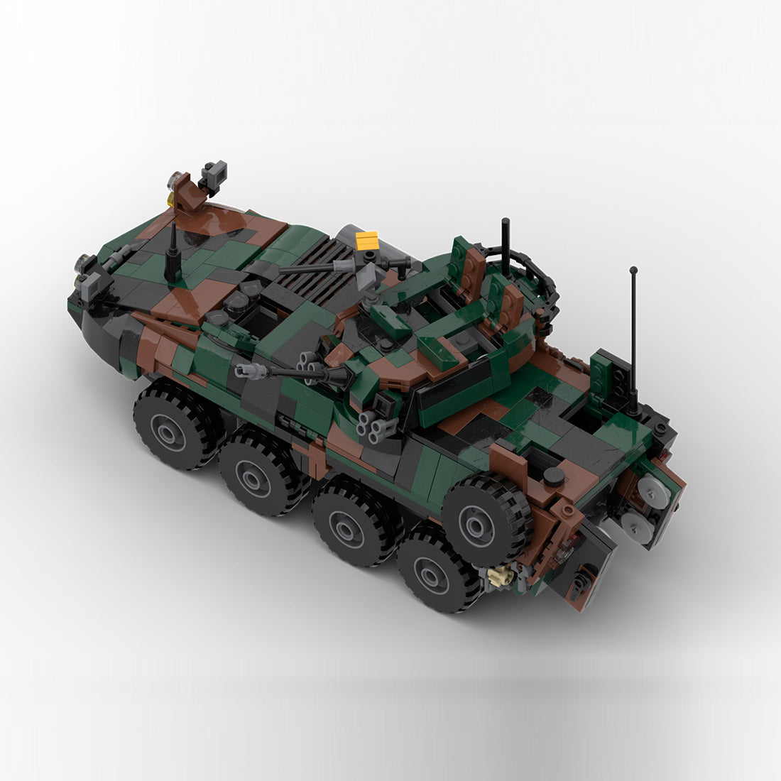 MOC-259577 1/35 Scale  LAV-25 8x8 Light Armoured Vehicle Building Blocks Set (V2)