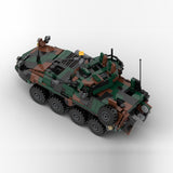 MOC-259577 1/35 Scale  LAV-25 8x8 Light Armoured Vehicle Building Blocks Set (V2)