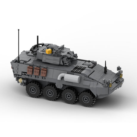 MOC-259577 1/35 Scale  LAV-25 8x8 Light Armoured Vehicle Building Blocks Set (V2)
