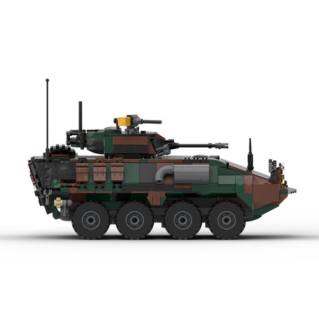 MOC-259577 1/35 Scale  LAV-25 8x8 Light Armoured Vehicle Building Blocks Set (V2)