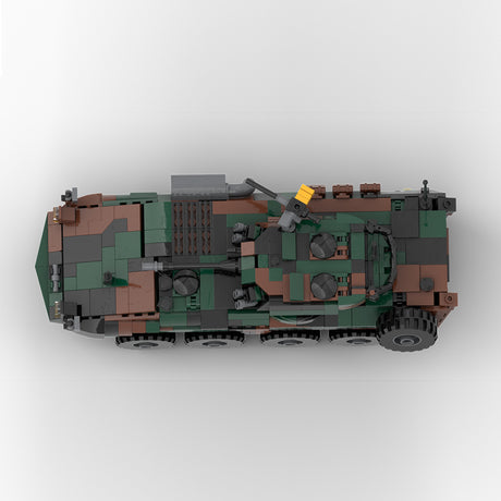 MOC-259577 1/35 Scale  LAV-25 8x8 Light Armoured Vehicle Building Blocks Set (V2)