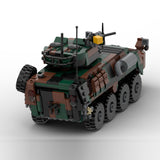 MOC-259577 1/35 Scale  LAV-25 8x8 Light Armoured Vehicle Building Blocks Set (V2)