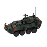 MOC-259577 1/35 Scale  LAV-25 8x8 Light Armoured Vehicle Building Blocks Set (V2)
