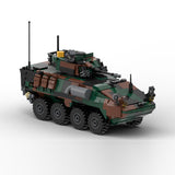 MOC-259577 1/35 Scale  LAV-25 8x8 Light Armoured Vehicle Building Blocks Set (V2)