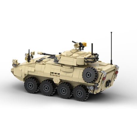 MOC-259577 1/35 Scale  LAV-25 8x8 Light Armoured Vehicle Building Blocks Set (V2)