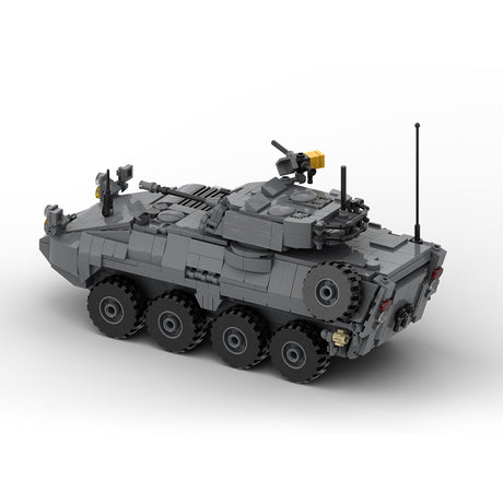 MOC-259577 1/35 Scale  LAV-25 8x8 Light Armoured Vehicle Building Blocks Set (V2)