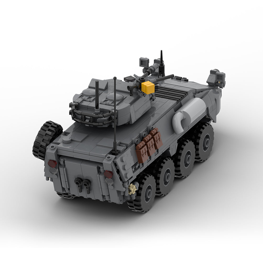 MOC-259577 1/35 Scale  LAV-25 8x8 Light Armoured Vehicle Building Blocks Set (V2)