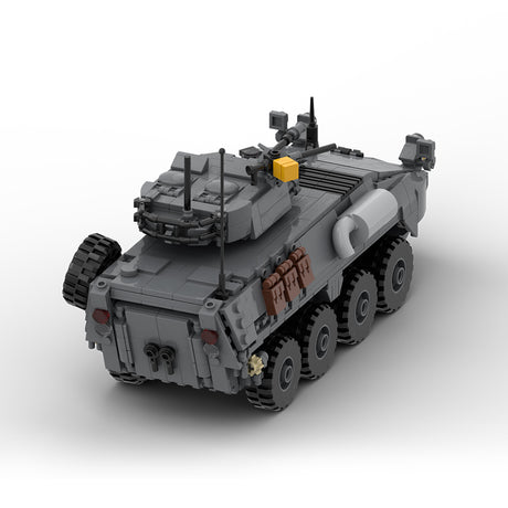 MOC-259577 1/35 Scale  LAV-25 8x8 Light Armoured Vehicle Building Blocks Set (V2)