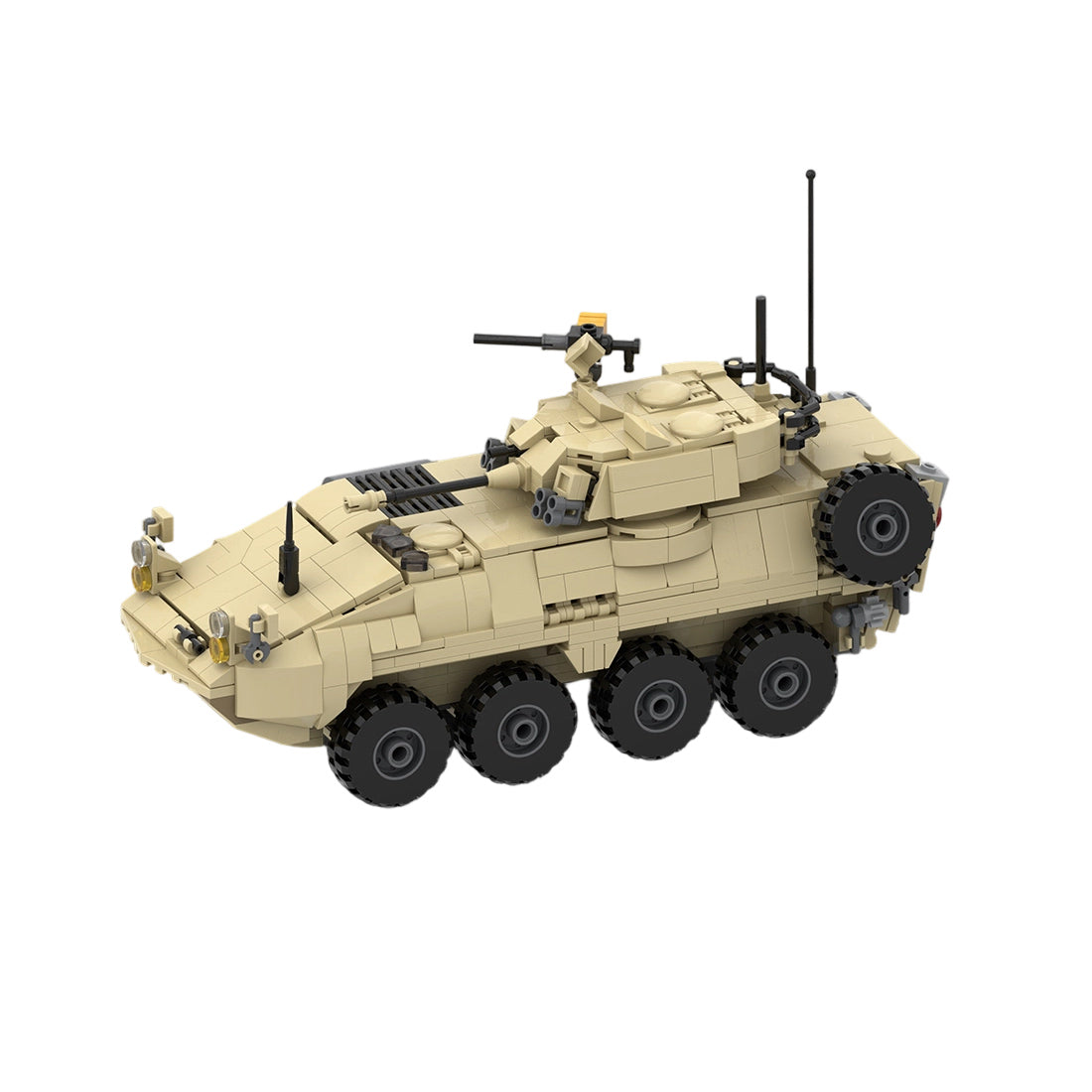 MOC-259577 1/35 Scale  LAV-25 8x8 Light Armoured Vehicle Building Blocks Set (V2)