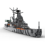 MOC-260604 1/200 Scale IJN Myoko-Class Heavy Cruiser Building Blocks Model Kit, Myoko Warship Construction Set with Five Main Turrets (3077PCS) -cubertime
