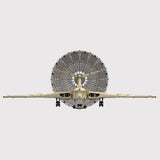 MOC-262401 + MOC-265563 Handley Page Victor Strategic Bomber Building Block Model Set, Desert Camouflage Aircraft Display Model with Adjustable Landing Gear, Opening Bomb Bay & Refueling Variant(7563PCS) - cubertime