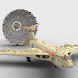 MOC-262401 + MOC-265563 Handley Page Victor Strategic Bomber Building Block Model Set, Desert Camouflage Aircraft Display Model with Adjustable Landing Gear, Opening Bomb Bay & Refueling Variant(7563PCS) - cubertime