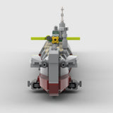 MOC-263474 1/200 Scale IJN I-400-Class Submarine Aircraft Carrier Building Blocks Model Kit, WWII Naval Submarine Construction Set (567PCS) - cubertime