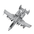 MOC-266619 1/70 Scale A-10 Building Block Set, Military Attack Aircraft Model, Classic Close Air Support Aircraft MOC Building Kit for Display and Collectors(334PCS) - cubertime
