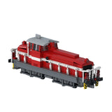 MOC-267010 MAK G1100 BB Diesel Locomotive Building Block Set, Freight Train Model Kit, Railway Display Model (889PCS) - cubertime