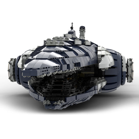 MOC-275208 Malevolence UCS-Scale Space Cruiser Battleship Model Building Blocks Set(7903PCS) - cubertime