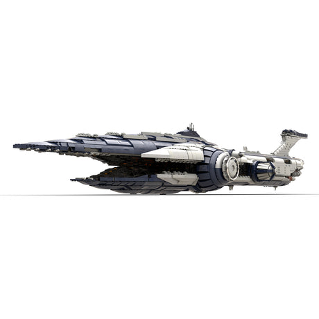 MOC-275208 Malevolence UCS-Scale Space Cruiser Battleship Model Building Blocks Set(7903PCS) - cubertime