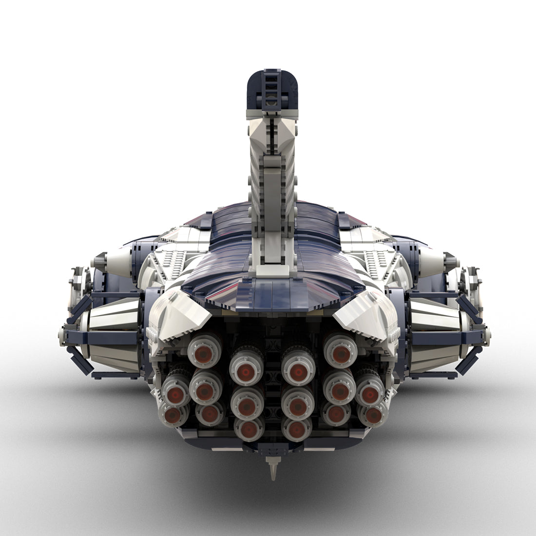 MOC-275208 Malevolence UCS-Scale Space Cruiser Battleship Model Building Blocks Set(7903PCS) - cubertime