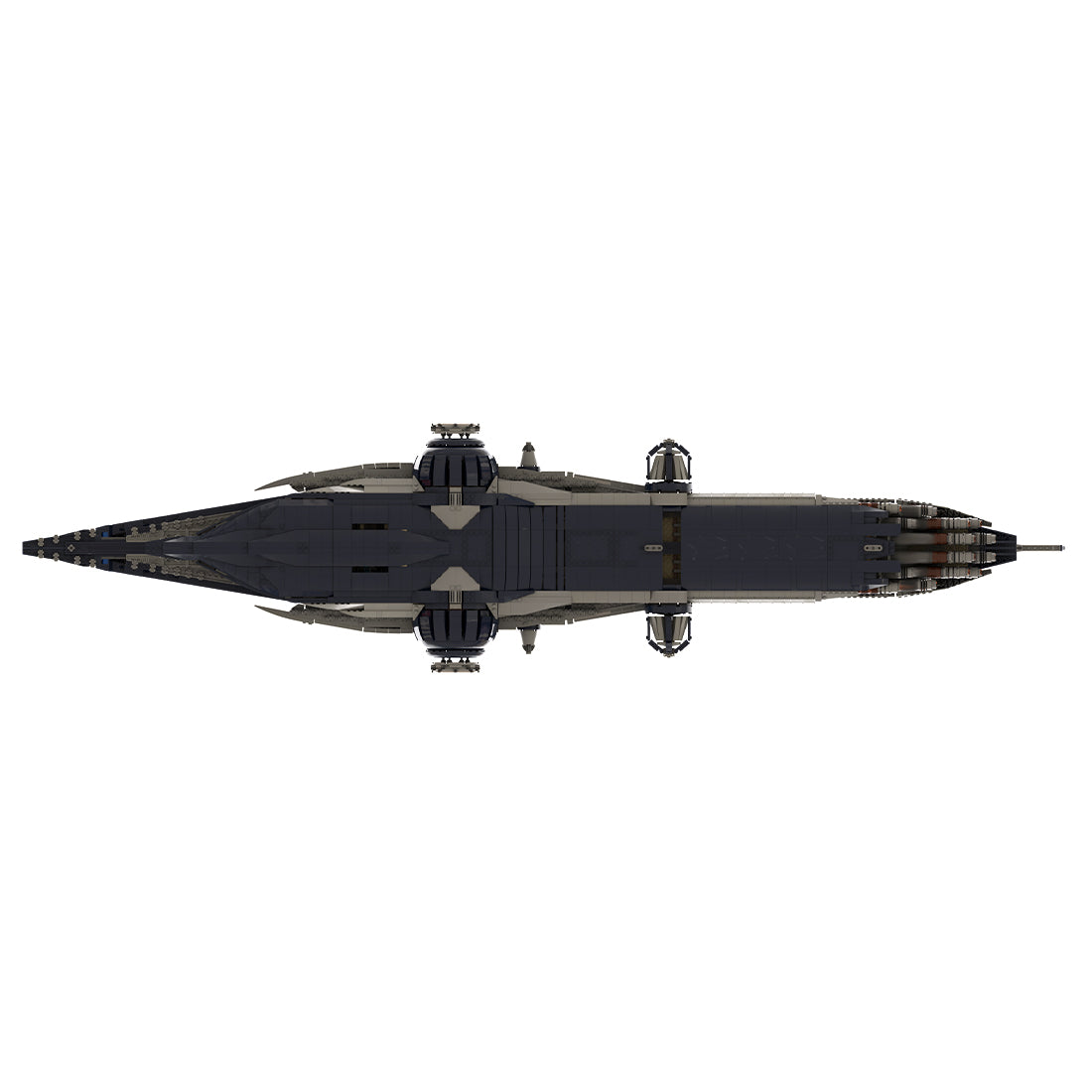MOC-275208 Malevolence UCS-Scale Space Cruiser Battleship Model Building Blocks Set(7903PCS) - cubertime