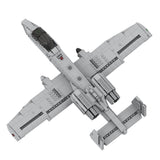 MOC-46317 A-10 Thunderbolt II Military Model Building Blocks Set (1224PCS) - cubertime