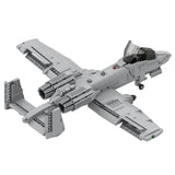 MOC-46317 A-10 Thunderbolt II Military Model Building Blocks Set (1224PCS) - cubertime
